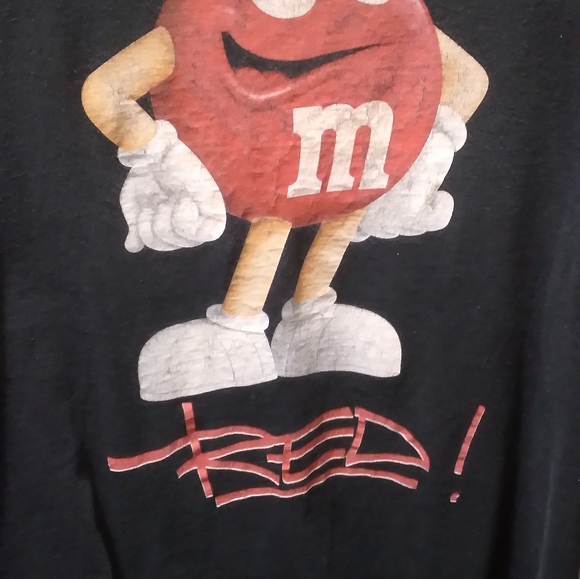 M&Ms,Red vintage shirt (M) - Picture 5 of 5